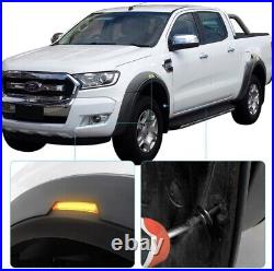 LED Fender Flares Wheel Arch Protector for Ford Ranger 2015-2022 Wildtrak LX LXT