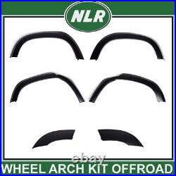 Land Rover Defender 2020+ Matte Black Wheel Arch Kit Offroad Arches for 110