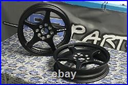 Lenso XPD Black Drag Skinnies Wheels 15x3.5 4x100 for Civic Integra CRX Rims