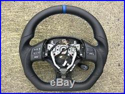 Lexus Is F-sport New Custom Made Flat Bottom Steering Wheel