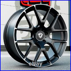 MERCEDES GLS63 22 CADES COMANA Matte Black Lip Polish Alloy Wheels 22x9.5
