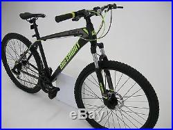 Matt Black 21 Speed Mtb Mountain Bike Bicycle 26 Wheel 16.5 Frame