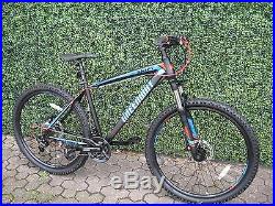 Matt Black 21 Speed Mtb Mountain Bike Bicycle 26 Wheel 16.5 Frame