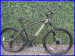 Matt Black 21 Speed Mtb Mountain Bike Bicycle 27.5 Wheel 18 Frame