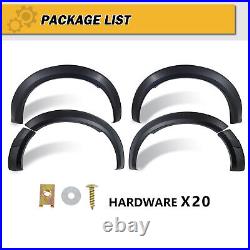 Matt Black Wheel Arches Body Kit Accessories For Ford Ranger T9 2023-2024 XL XLT