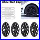 (Matte Black)18 Inch Wheel Hub Cap Full Protection Wheel Rim Protector For