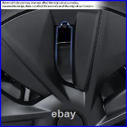 (Matte Black)19 Inch Hubcap For Model Y 4PCS For Model Y Wheel