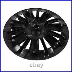 (Matte Black)19 Inch Hubcaps Set Of 4 Wheel Caps Protector Cover Wheel Tire