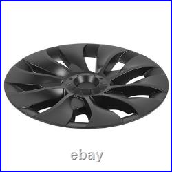 Matte Black 4PCS Wheel Hub Cover Strong Power Powerful Protection Wheel Rim