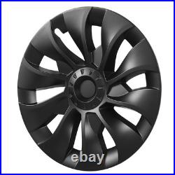 Matte Black 4PCS Wheel Hub Cover Strong Power Powerful Protection Wheel Rim