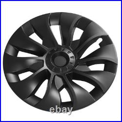 Matte Black 4PCS Wheel Hub Cover Strong Power Powerful Protection Wheel Rim