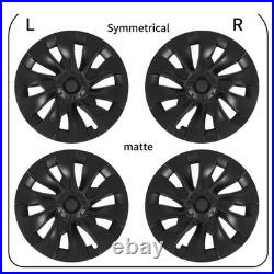 Matte Black 4PCS Wheel Hub Cover Strong Power Powerful Protection Wheel Rim