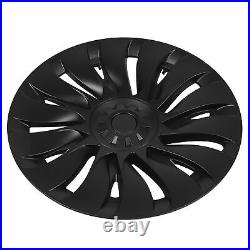 (Matte Black)4Pcs Hubcap Wheel Covers 19Inch Protector Model Y Wheel Rim