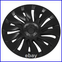 (Matte Black)4Pcs Model Y 2020 To 2023 Hubcap Wheel Covers 19 Inch Stylish°