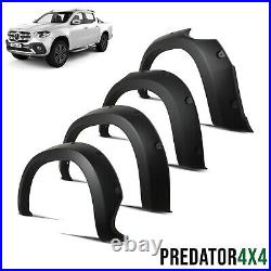 Matte Black Bolt On Look Wheel Arches Fender Flares For Mercedes X-class 2018+