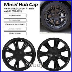 (Matte Black)Car Hub Caps Exquisite 4PCS Wheel Cover Hubcaps Waterproof For