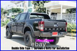 Matte Black Fender Flares Wheel Arch For Ford Ranger Xlt Xls Wildtrak 2015-2019