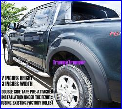 Matte Black Fender Flares Wheel Arches For Ford Ranger Px Xlt XL Wildtrak 12-15