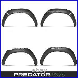 Matte Black Fender Flares Wide Wheel Arches Body Kit For Toyota Hilux Mk9 2021+
