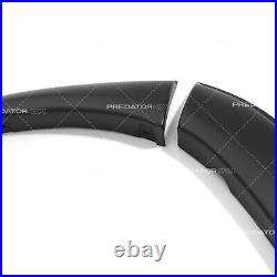 Matte Black Fender Flares Wide Wheel Arches Body Kit For Toyota Hilux Mk9 2021+