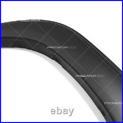 Matte Black Fender Flares Wide Wheel Arches Body Kit For Toyota Hilux Mk9 2021+