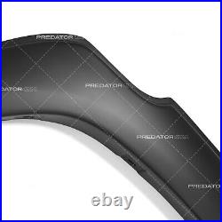 Matte Black Fender Flares Wide Wheel Arches Body Kit For Toyota Hilux Mk9 2021+