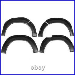 Matte Black For Toyota Hilux Revo 15-19 Wide Wheel Arches Fender Flares Body Set