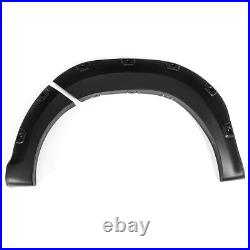 Matte Black For Toyota Hilux Revo 15-19 Wide Wheel Arches Fender Flares Body Set