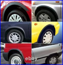 Matte Black Front and Rear Wheel Arch Trims Set for HYUNDAI MATRIX 2001-2008