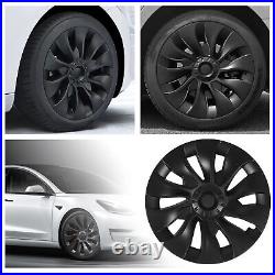 (Matte Black)Full Wheel Hub Rim Cover High Hardness Scratch Resistant Wheel Hub