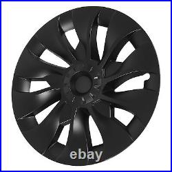 (Matte Black)Full Wheel Hub Rim Cover High Hardness Scratch Resistant Wheel Hub