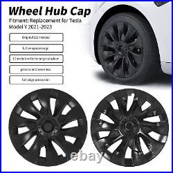 (Matte Black)Set Of 4 Hub Caps Premium Whirlwind Design Symmetrical Wheel Cover