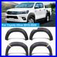 Matte Black Wheel Arch Kit Wide Body For Toyota Hilux Revo 2015-2020 MK8 Active