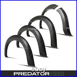 Matte Black Wheel Arches Fender Flare Kit For Nissan Navara D23 Np300 14-20