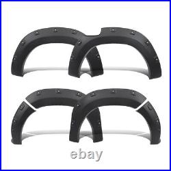 Matte Black Wheel Arches Fender Flares Body Kit for Toyota Hilux Rocco 2018-2020