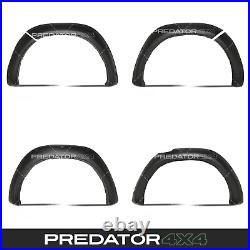 Matte Black Wheel Arches Fender Flares Wide Body Kit For Toyota Hilux Mk9 2021+