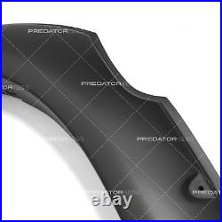 Matte Black Wheel Arches Fender Flares Wide Body Kit For Toyota Hilux Mk9 2021+