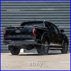 Matte Black Wheel Arches For Ford Ranger T9 Platinum With Sensor Holes 23+