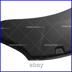 Matte Black Wheel Arches For Ford Ranger T9 Platinum With Sensor Holes 23+
