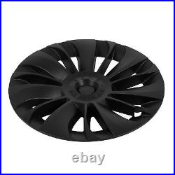 (Matte Black)Wheel Caps Protector Cover Surdy Easy To Install 19 Inch Tight Fit