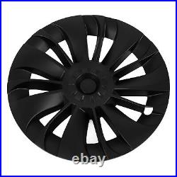 (Matte Black)Wheel Caps Protector Cover Surdy Easy To Install 19 Inch Tight Fit