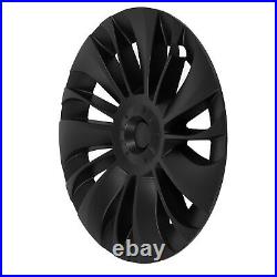 (Matte Black)Wheel Caps Protector Cover Surdy Easy To Install 19 Inch Tight Fit