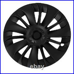 (Matte Black)Wheel Caps Protector Cover Surdy Easy To Install 19 Inch Tight Fit