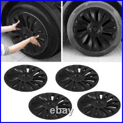 (Matte Black)Wheel Hub Cap Accurate Opening Weatherproof Scratch Protection Rim