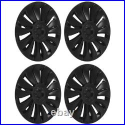 (Matte Black)Wheel Hub Cap Accurate Opening Weatherproof Scratch Protection Rim