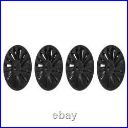 (Matte Black)Wheel Hub Cap Accurate Opening Weatherproof Scratch Protection Rim