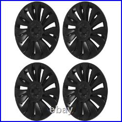 (Matte Black)Wheel Hub Cap Accurate Opening Weatherproof Scratch Protection Rim