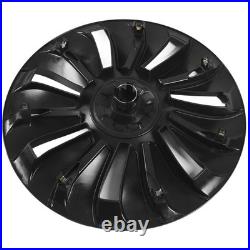 (Matte Black)Wheel Hub Cap Accurate Opening Weatherproof Scratch Protection Rim