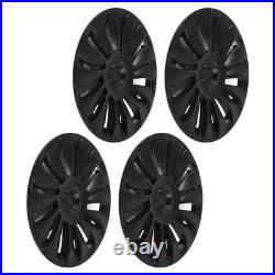 (Matte Black)Wheel Hub Cap Accurate Opening Weatherproof Scratch Protection Rim