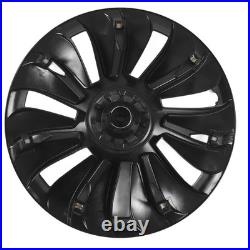 (Matte Black)Wheel Hub Cap Accurate Opening Weatherproof Scratch Protection Rim